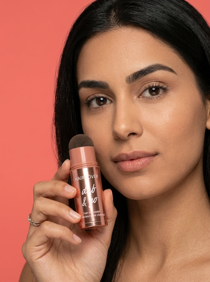 Applicering av HairCover hårconcealer